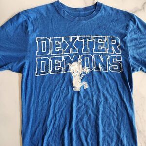 Acrux Women's small Y2K vintage Dexter demons New Mexico sporty t-shirt